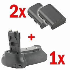 Profi Batteriegriff + 2x Akkus f�r Canon EOS 60D wie der BG-E9, inkl. 2x Li-Ion Akku wie LP-E6