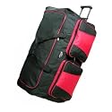 Compass Extra Large 34 Inch Wheeled Holdall - Red/Black
