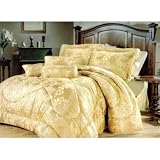 Luxury 7 Pc. Comforter Set with 3 Matching Decorative Pillows