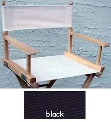 Director'sChairSeatCover-FramesoldSeparately(BlackSolid)