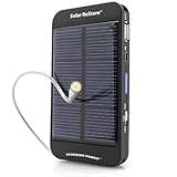 ReVIVE Series Solar ReStore External Battery Pack with Universal USB Charging Port for Portable Smartphones / E-readers /...