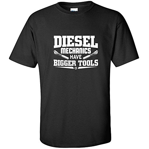 MECHANICS HAVE BIGGER TOOLS FUNNY TRUCK DURAMAXX F-150 F-250 MENS T-SHIRT