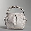 Coach Signature Parker Op Art Shoulder Bag Purse 13508 Silver