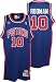 Dennis Rodman Jersey: adidas Blue Throwback Swingman #10 Detroit Pistons Jersey - XX-Large