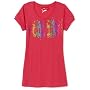 Puma Girls 7-16 Flower V-Neck Tee