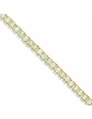 Genuine 14K Two-Tone Two Tone Diamond Bracelet 23 Grams Of Gold 100% Satisfaction Guaranteed.