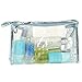 OVERMAL 1PC Clear Waterproof Storage Makeup Bags (Blue)