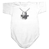 Baby Bodysuit White  Sri Lankan Soldier Dog Tag  Sri Lanka Country 9 - 12 Months