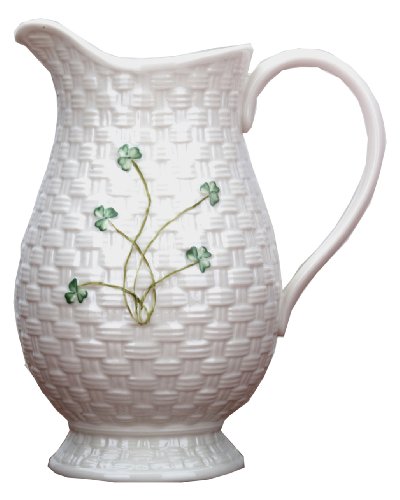 Belleek Kylemore Pitcher, 8-3/4-Inch High