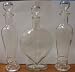 Deluxe ANFORA Italian Sand Wedding Unity Heart Glass Bottle Set