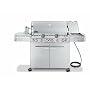 Weber 2880301 Summit S-670 Natural Gas Tuck-Away Rotisserie Grill, Stainless Steel