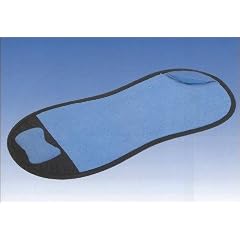 Pop up Strandmatte Frottee blau