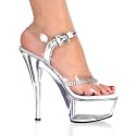 PleaserUSA Womens Platform Sandals Kiss-208R