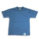 Charlie Rocket - Newborn Boys Tee Shirt, Blue (Size 9Months)
