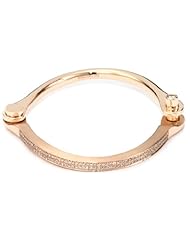 Borgioni Micro Pave Hand Cuff Bangle Bracelet