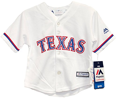 Majestic Toddler Premium Home Replica Jersey - Texas Rangers