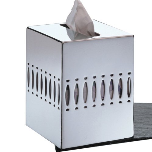 Taymor Chrome Tissue Cube