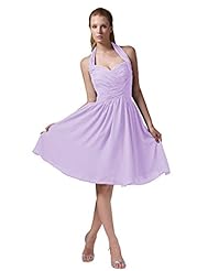 Junior Halter Sweetheart Chiffon/Polyester Evening Dress/Homecoming Dress/Prom Dress/Party Dress 