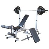 Powerline PSSPACK2 Squat Rack Package with Weights