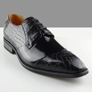 Buy 7268 Mens Leather Dress Shoes Black by Zota Exchange