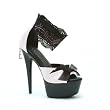 6 Inch Sexy High Heel Platform Shoes Lace Ankle Strap Open Toe Sandal Shoes Penthouse Shoes