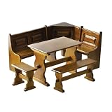 Dollhouse Miniature 6-Pc. Dining Nook