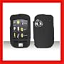 FOR SPRINT HTC TOUCH CASE COVER RUBBERIZED BLACK (GSM Only)