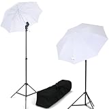 Lightfox� HISY04 Studioleuchte wei�, ca. 84 cm Durchmesser inkl. Tragetaschevon "Lightfox�"