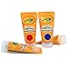 Crayola Washable Finger Paints, 4-Count ( 4 ounce tubes ), Red, Blue, Yellow and Green