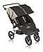 Baby Jogger City Classic Double Stroller, Black & Stone