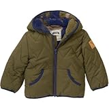 GYMBOREE(ジンボリー) フリースパッファジャケット オリーブ グリーン アウターダウンジャケット 18～24ヶ月【並行輸入】