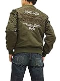 (ノートンモーターサイクル) Norton Motorcycle MA-1 フライトジャケット 53N1601 カーキ (M)