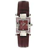 Lucien Piccard Women's Rhodolite Gemstone Watch #27050RHO