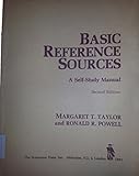 Basic reference sources : a self-study manual