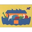 Lauri Textured Crepe Rubber Puzzle - NOAH'S ARK 15 pcs
