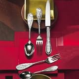 Ricci Argentieri 10717 JAPANESE BIRD & BAMBOO Carving Set 2-pc.
