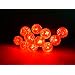 Fortune ProductsAC-100R Accents 12 LED Light String, 81" Length, Red