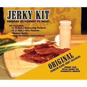 Original Jerky Seasoning Kit, Seasons 20Lbs. Of Meat (Includes 2 Seasoning Packets, 2 Cure Packets And Shaker