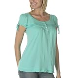 Juniors' Mossimo Supply Co. Baby Doll Henley - Aqua at Moss Sup Co