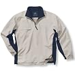 Mens - Athletic Fairway Wind Shirt, White Sand/Blue