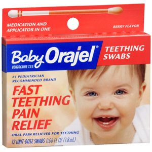 Baby Orajel Teething Swabs 12-pkB004OGBEYC