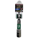 スーパーツール(SUPERTOOL) 電ドル用ソケットビット (首振りタイプ) 14mm DSU-14H