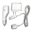 Apple iPod USB Travel Kit with Car Charger/ Travel Adapter/ Cable - White