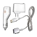 Apple iPod USB Travel Kit with Car Charger/ Travel Adapter/ Cable - White