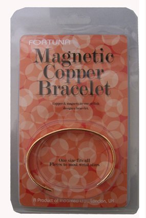 Fortuna Magnetic Copper Bracelet - Plain Copper Design Preisvergleich