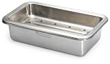 Gourmet Standard 9 Inch Stainless Steel Meat Loaf Pan with Insert - BW40150