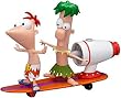 Disney Phineas and Ferb Surfin' Tidal Wave Figure Play Set -- 2-Pc.