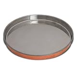 Copper Plate Stainless Steel Tableware for Indian Food Diameter 28.95 cmby ShalinCraft