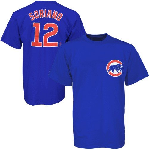 Chicago Cubs Alfonso Soriano Baby Jersey T-Shirt12 Months