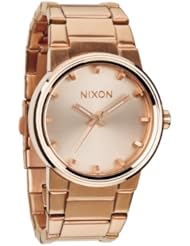 Nixon Womens Cannon Watch One Size Rose Gold